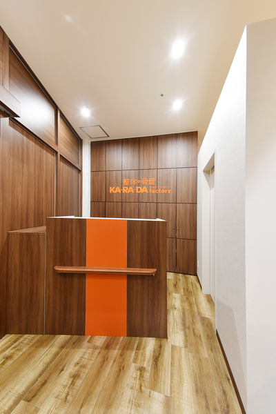 受付カウンター